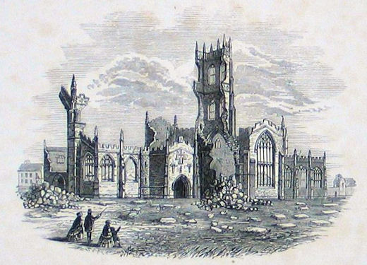 Doncaster Churches: Church Fire of 1853